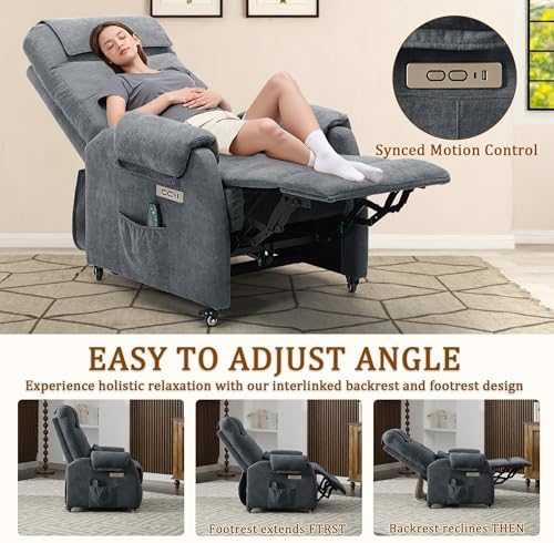 Korser Power Recliner Chair for Adults, Recliner for Small Spaces - Image 5