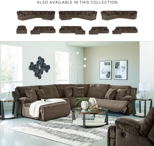 Signature Design by Ashley Manual Recliner Couch - Image 6