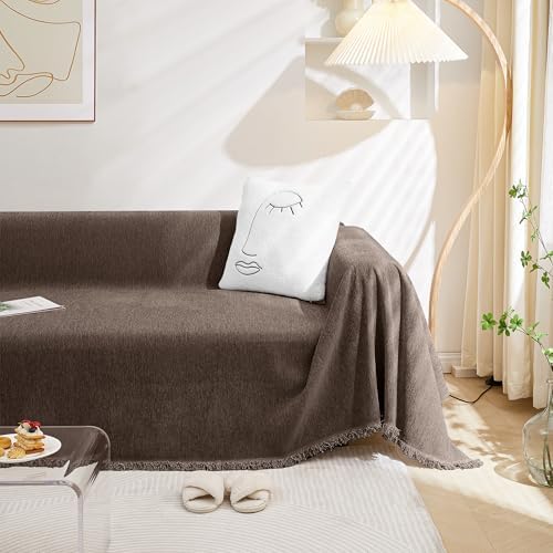 MEETSKY Couch Cover for Dogs, Sofa Covers for Pets Washable, Chenille Sofa - Image 4