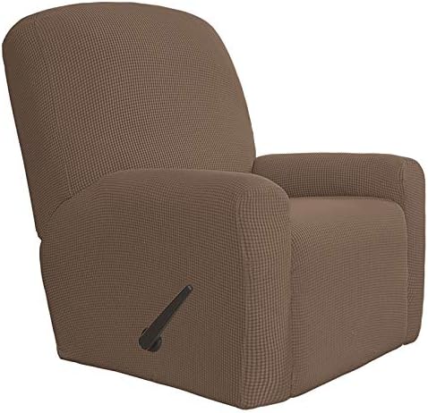 Easy-Going 4 Pieces Oversized Recliner Stretch Sofa Slipcover Sofa Cover by Easy-Going