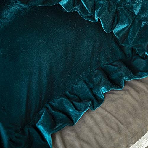 GLORY SEASON Velvet Throw Pillow Cover Soft Decorative Luxurious Solid Square - Image 5