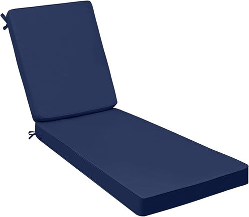 AAAAAcessories Outdoor Chaise Lounge Cushions, Fade-Resistant, Waterproof Patio by AAAAAcessories