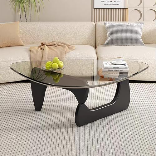 Mid Century Modern Glass Coffee Table, Coffee Table - Image 5