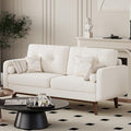IDEALHOUSE 65" Mid Century Modern Couch Sofa Loveseat by IDEALHOUSE