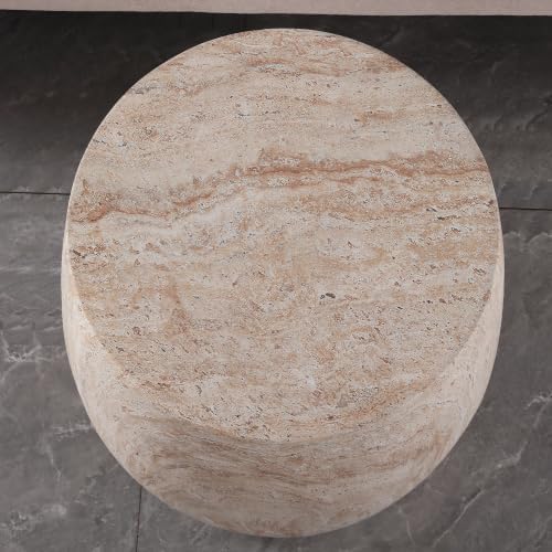 WILLIAMSPACE 15.94" Round End Table in Faux Marble - Image 6
