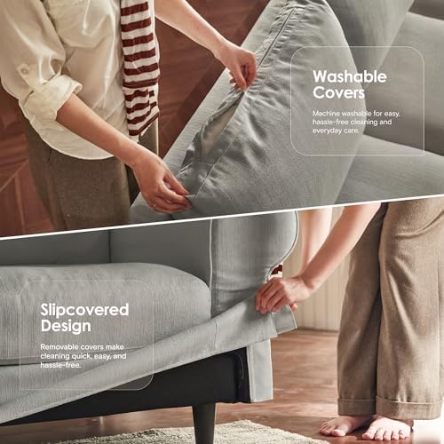 80" Oversized Cloud Loveseat - Image 6