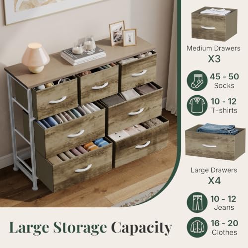 Fabric Dresser for Bedroom - Image 4