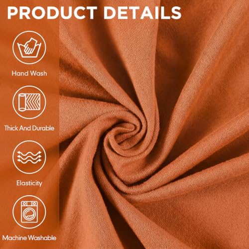 Peryiter 3 Pcs Couch and Loveseat Sofa Covers, Milk Silk - Image 5