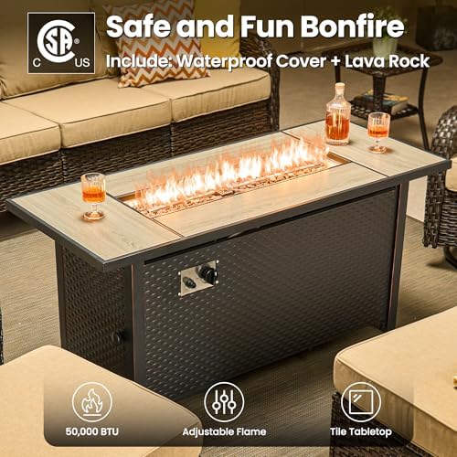 ovios 7-Piece Patio Furniture Set - Image 5