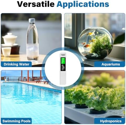 2026 4-in-1 Digital Water Tester 2PCS, 0-9999PPM TDS/EC/Hardness/Temperature - Image 7
