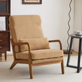 Karl home Accent Chair High Back Mid-Century Modern by Karlhome