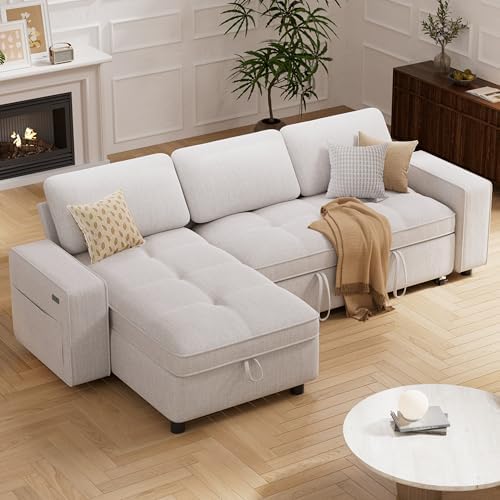 Vipbear 81" Modular Sectional Sleeper Sofa - Image 2