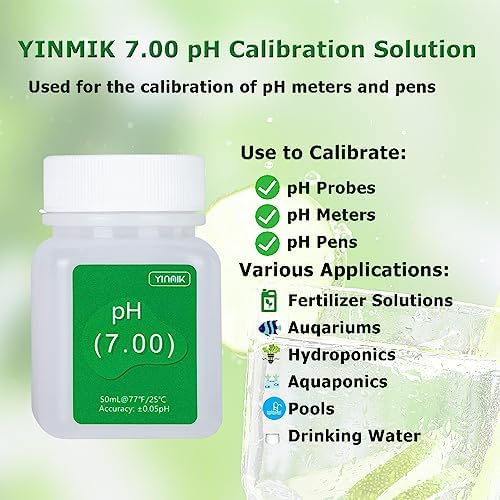 YINMIK pH Meter Calibration Solution Kit - Image 4