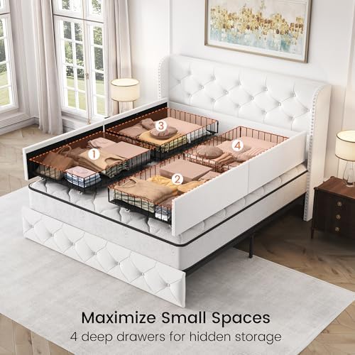 LARMACE Full Size Bed Frame - Image 3