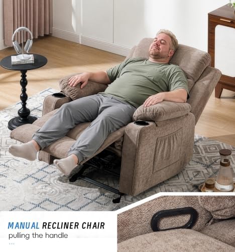 Manual Rocker Recliner Chair for Adults - Image 3
