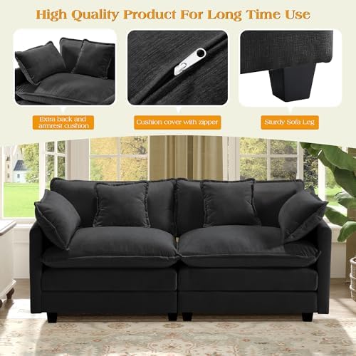 Hanherry Modular Sectional Sofa, Cloud Couch - Image 4