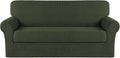Turquoize Stretch Sofa Slipcover 2 Pieces Sofa Cover Couch Cover by Turquoize