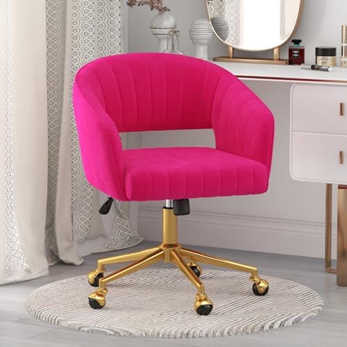 KCC Vanity Chair Velvet Desk Chair - Image 2