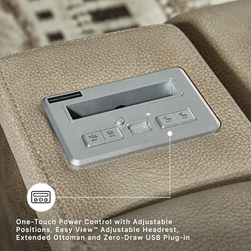 Signature Design by Ashley Power Reclining Loveseat - Image 5