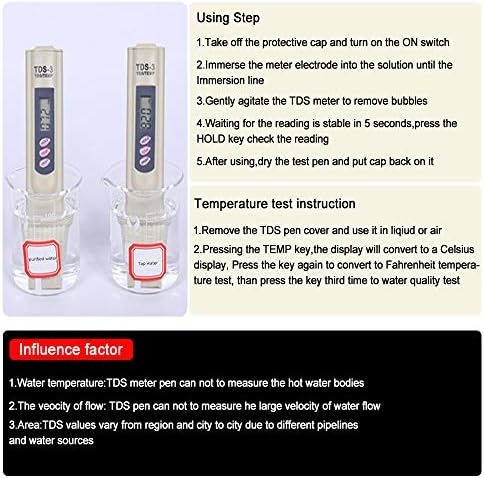 TDS Water Tester | Digital PPM Meter | 3-in-1 EC Temp - Image 6