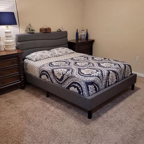 EnHomee Full Upholstered Bed - Image 6