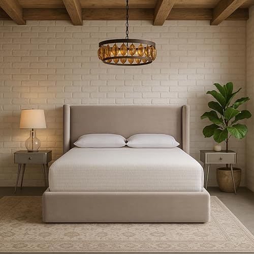 Meridian Furniture B1283Taupe-F Kendall Collection Modern | Contemporary Full - Image 2