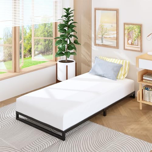 Lutown-Teen 4 Inch Twin Size Bed Frames - Image 4