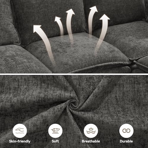 80" Sectional L Shape Sofa - Image 6