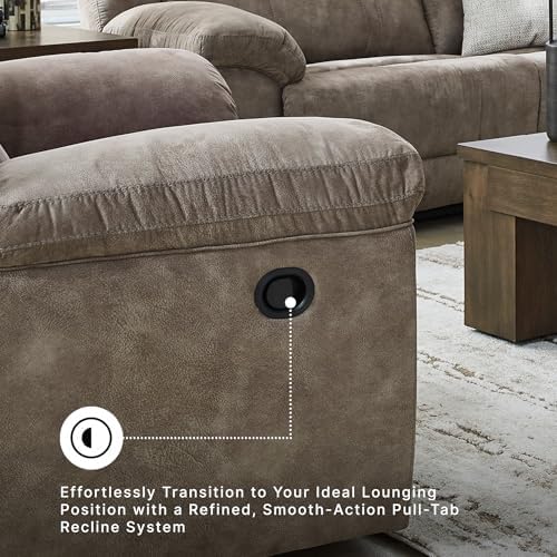 Signature Design by Ashley Wall Hugger Reclining Loveseat - Image 6