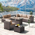 Kullavik 8 Piece Wicker Patio Furniture Set by KULLAVIK