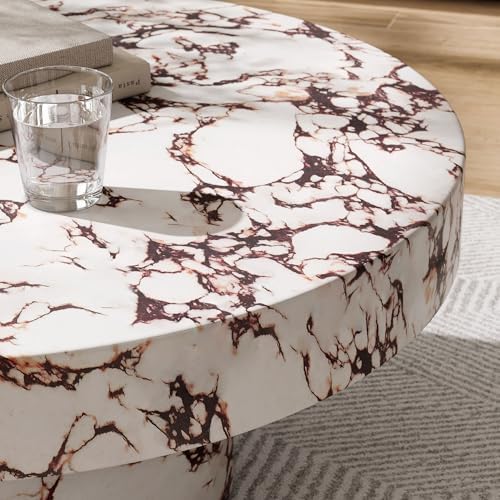 Modway Alora Round Concrete Coffee Table - Image 7