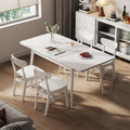 Muwuele 47"-63" Solid Wood Extendable Dining Tables by Muwuele