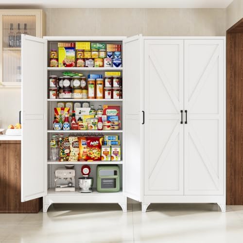 Letaya 76" H Metal Garage Storage Cabinets - Image 4