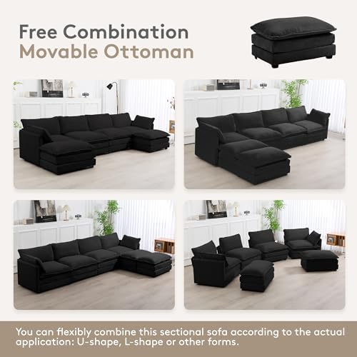 ROWHY 148'' Modular Sectional Cloud Couch - Image 4