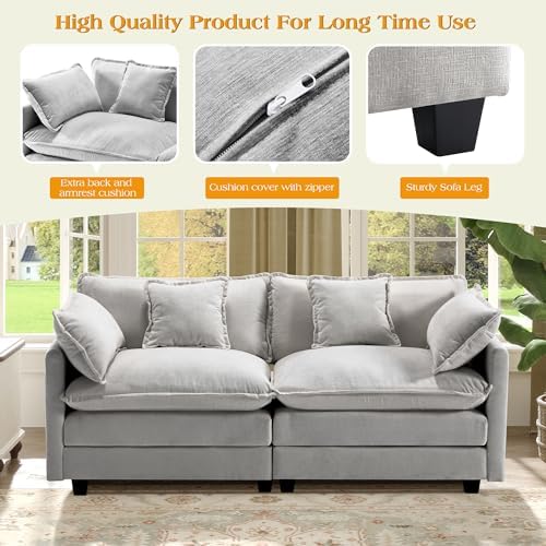Hanherry Modular Sectional Sofa, Cloud Couch - Image 5