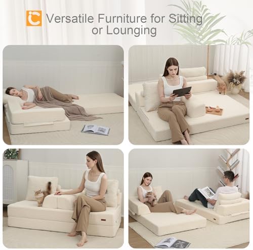 COMAX Convertible Futon Sofa Bed - Image 6