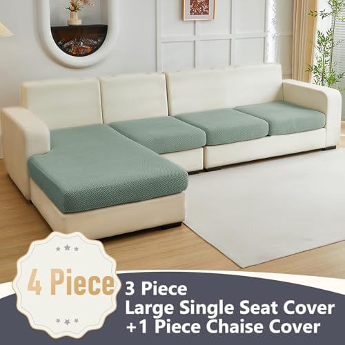 Yoovat Couch Cushion Covers for Sofa Couch Covers Wear-Resistant Universal Sofa - Image 2