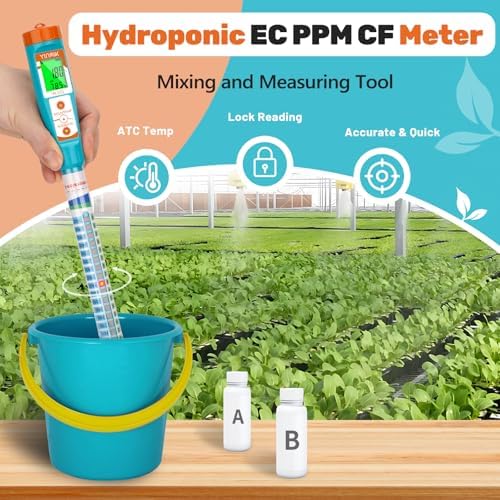 YINMIK PPM Meter, EC Meter Hydroponics Conductivity Tester Stick - Image 2