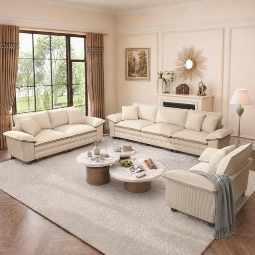 PHI VILLA 3-Piece Modular Sofa Set by PHIVILLA