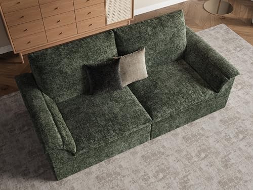 EASE MOOSE Boneless Couches for Living Room, Modular Loveseat Sofa - Image 4