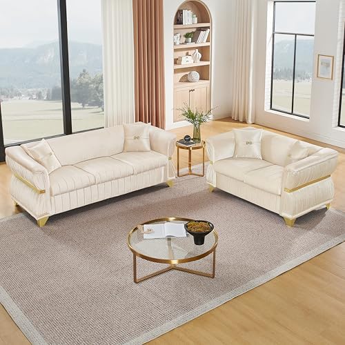 KEIKI 2-Piece Luxury Chesterfield Sofa Set - Image 3