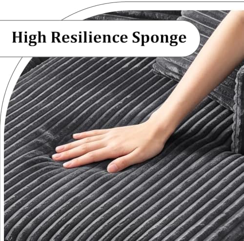 Boneless Couch U-Shaped Sectional Sofa - Image 5