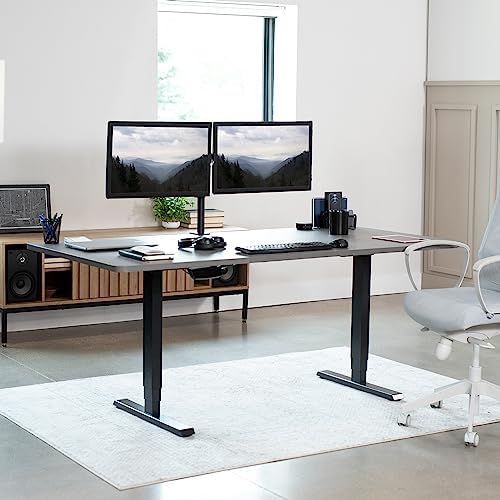 VIVO Dark Gray 71 x 36 in Table Top, DESK-TOP72-36G - Image 7