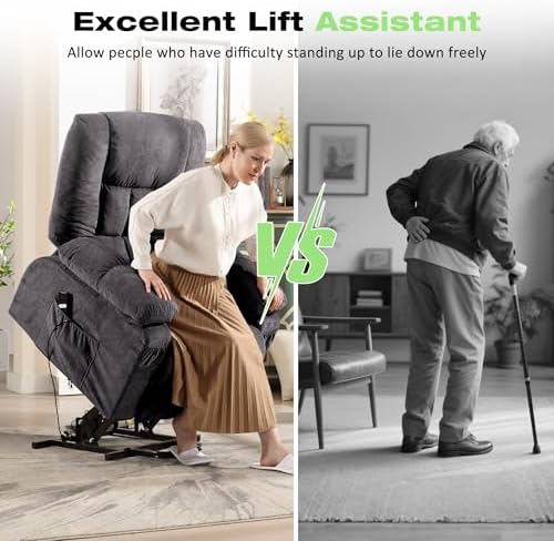 BOSMILLER Power Lift Recliner Chair - Image 4