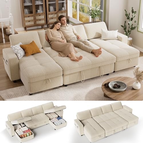 Vipbear Sectional Sleeper Couch by VipbearLiving