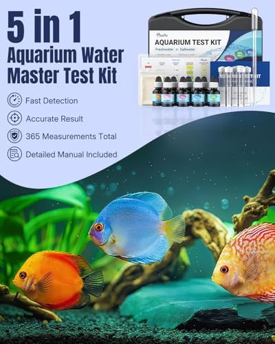 Pawfly 5 in 1 Aquarium Water Master Test Kit - Image 2