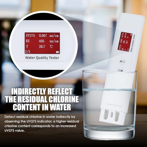 Water Quality Tester for Drinking Water, Portable 6-in-1 TDS Meter TOC - Image 4