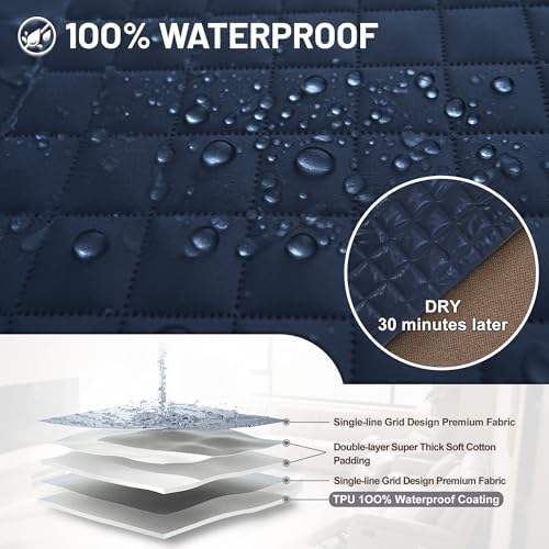 Waterproof Sectional Reclining Couch Covers L Shaped Recliner Sectional Sofa - Image 4