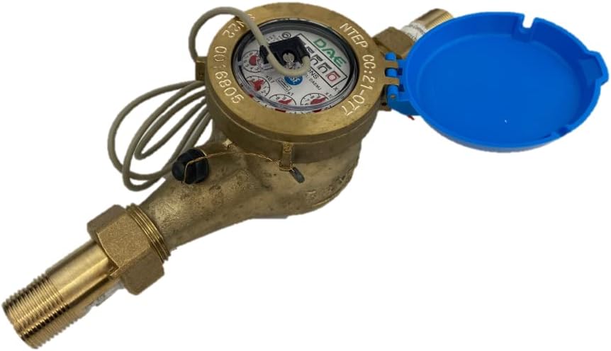 DAE MJ-75c NTEP, NSF61 Non Lead Potable Water Meter, 3/4" NPT Couplings by DAEControls