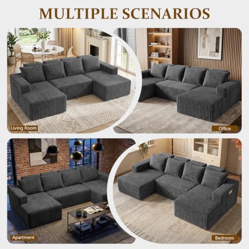 Boneless Couches for Living Room 113" - Image 4